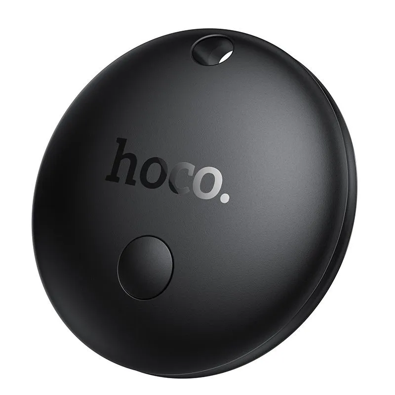 Lokator kompatibilan sa Google Find My Device Hoco E93A crni