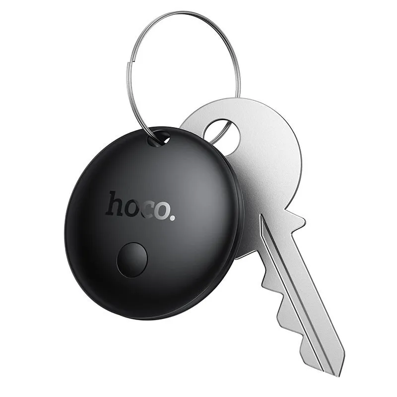 Lokator kompatibilan sa Google Find My Device Hoco E93A crni