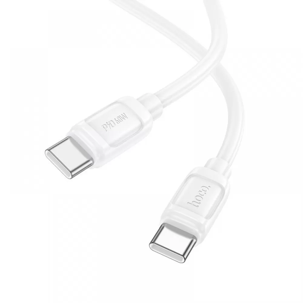 USB C na USB C kabl Hoco PD 5A 240W 1 m X115 beli