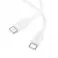 USB C na USB C kabl Hoco PD 5A 240W 1 m X115 beli