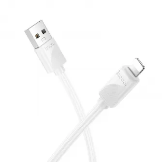 USB A na Lightning kabl Hoco 2,4A 1 m X114 beli