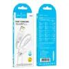 USB A na Lightning kabl Hoco 2,4A 1 m X114 beli
