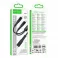 Kabal 2u1 USB C na USB C+C Hoco 1 m X123 crni