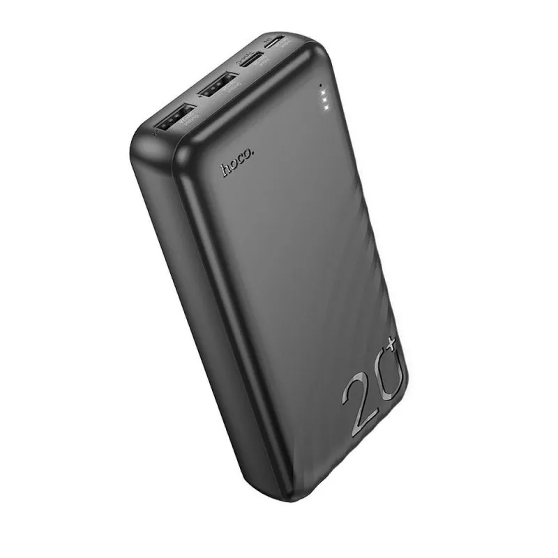 HOCO powerbank 20000 mAh 2A J123A crni