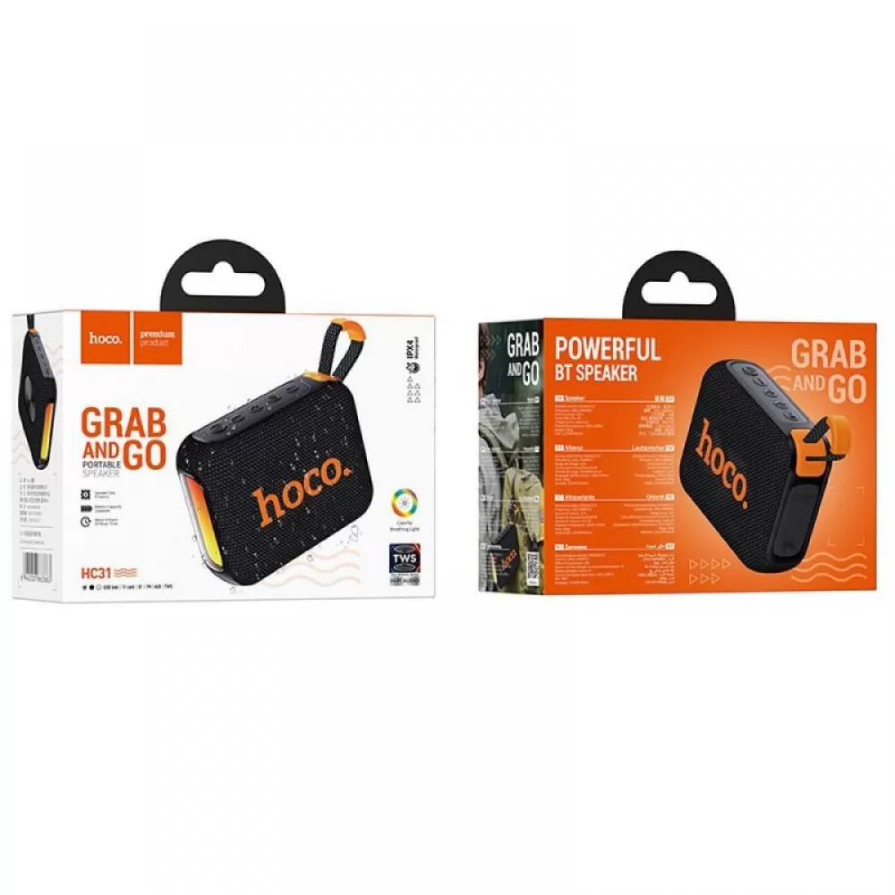 Bluetooth zvucnik 10W 4h Hoco HC31 crni