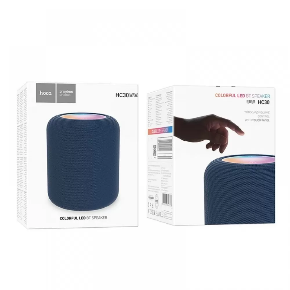 Bezicni LED zvucnik 5W 3h Hoco HC30 plavi