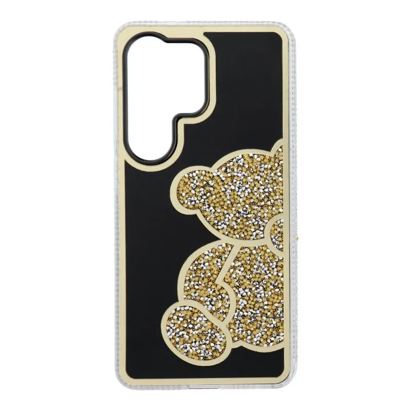 Futrola TEDDY BEAR za SAMSUNG S26 Ultra zlatna