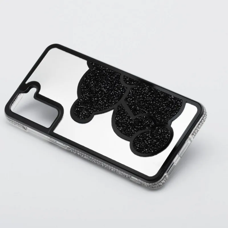 Futrola TEDDY BEAR za SAMSUNG S26 Ultra crna
