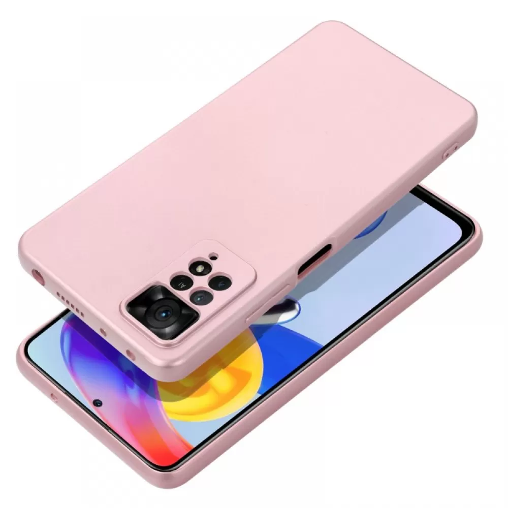 METALLIC futrola za XIAOMI Redmi Note 14 Pro Plus 5G roze