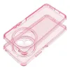 Futrola MATRIX CLEAR za Xiaomi Redmi 14C puder roze
