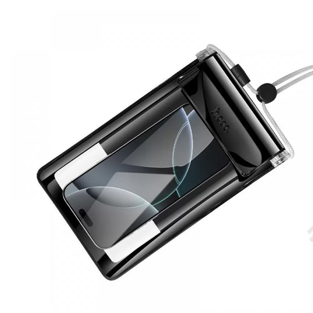Vodootporna futrola za mobilni telefon Hoco BAG32 crna