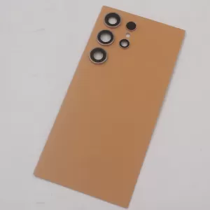 Poklopac baterije + staklo kamere za Samsung S928 Galaxy S24 Ultra narandzasti I Klasa FULL ORG EU SH
