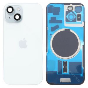 Poklopac baterije sa staklom kamere za iPhone 15 plavi ORG