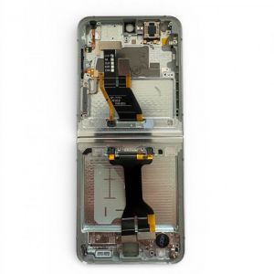 Kuciste (Frame) za Samsung F731 Galaxy Z Flip 5 mint (fletovi + buzer + zvucnik) FULL ORG EU SH 