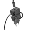 HOCO kucni  punjac Type C + kabl Type C na Type C PD QC 30W N62 crni