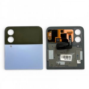 Gornji poklopac sa LCD za Samsung Z Flip 4 (gornja polovina) plavi FULL ORG EU SH