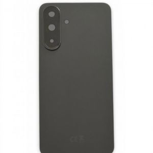 Poklopac baterije sa staklom kamere za Samsung A366 Galaxy A36 crni FULL ORG EU - SH