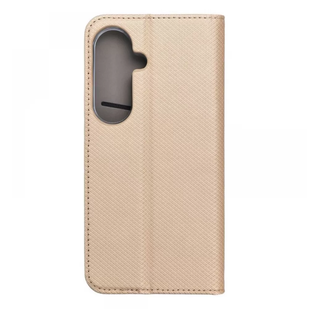 Futrola flip SMART CASE BOOK za Samsung S26 zlatna
