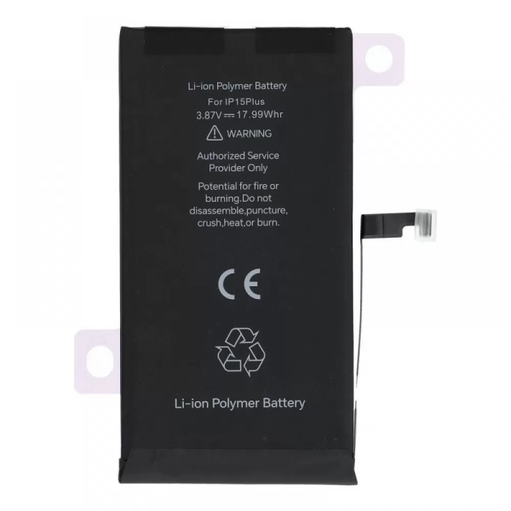 Baterija JCID sa mogucnoscu uparivanja (Battery Health) za iPhone 15 Plus 4650 mAh (high capacity)