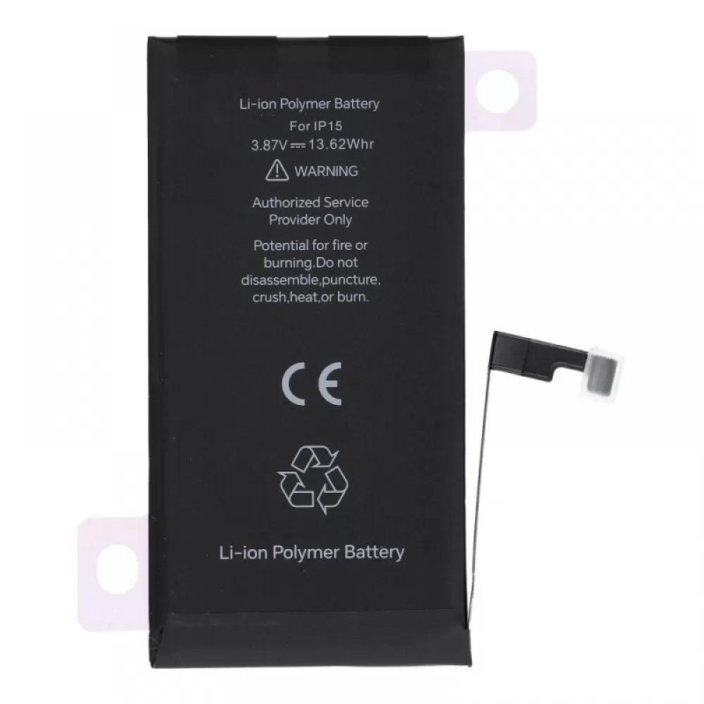 Baterija JCID sa mogucnoscu uparivanja (Battery Health) za iPhone 15 3520 mAh (high capacity)