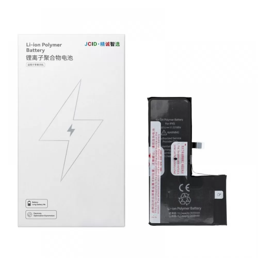 JCID baterija za iPhone Xs 3020 mAh (high capacity)