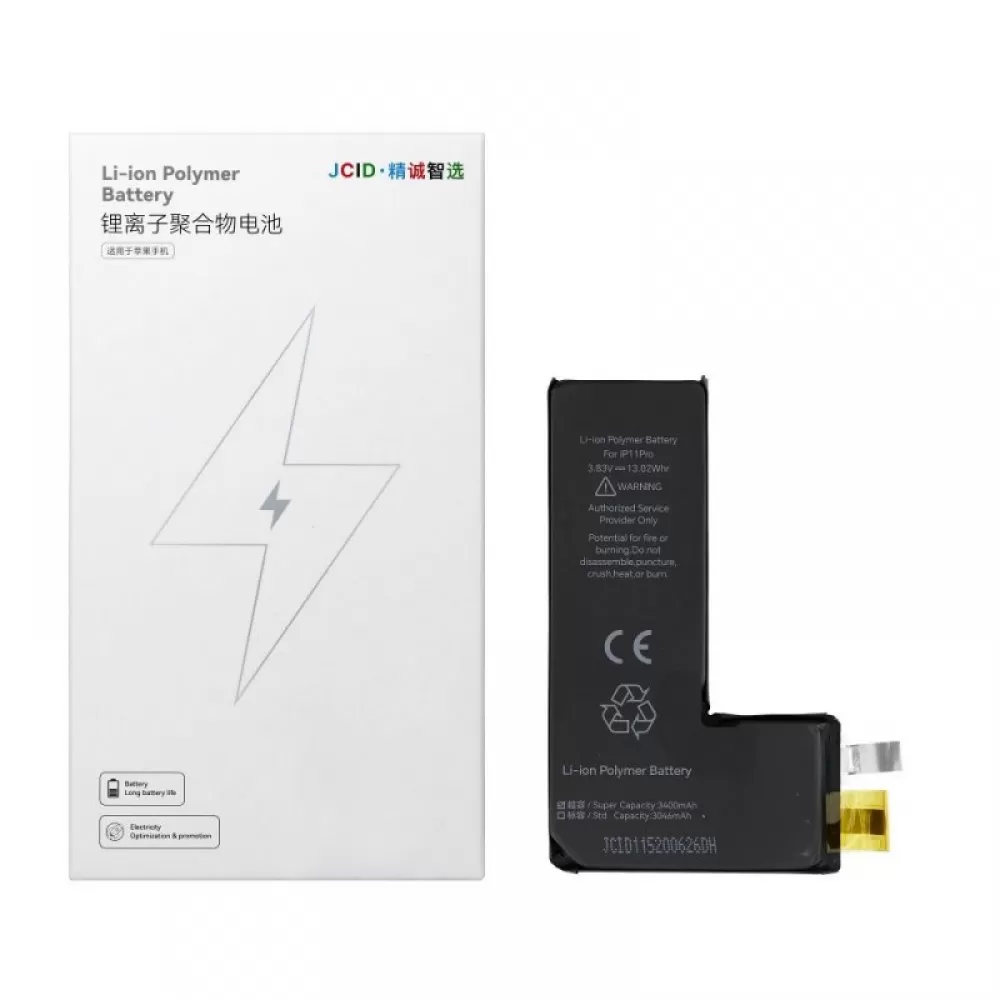 JCID baterija bez BMS-a za iPhone 11 Pro (high capacity)