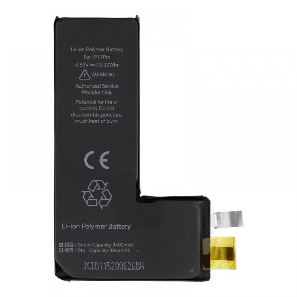 JCID baterija bez BMS-a za iPhone 11 Pro (high capacity)