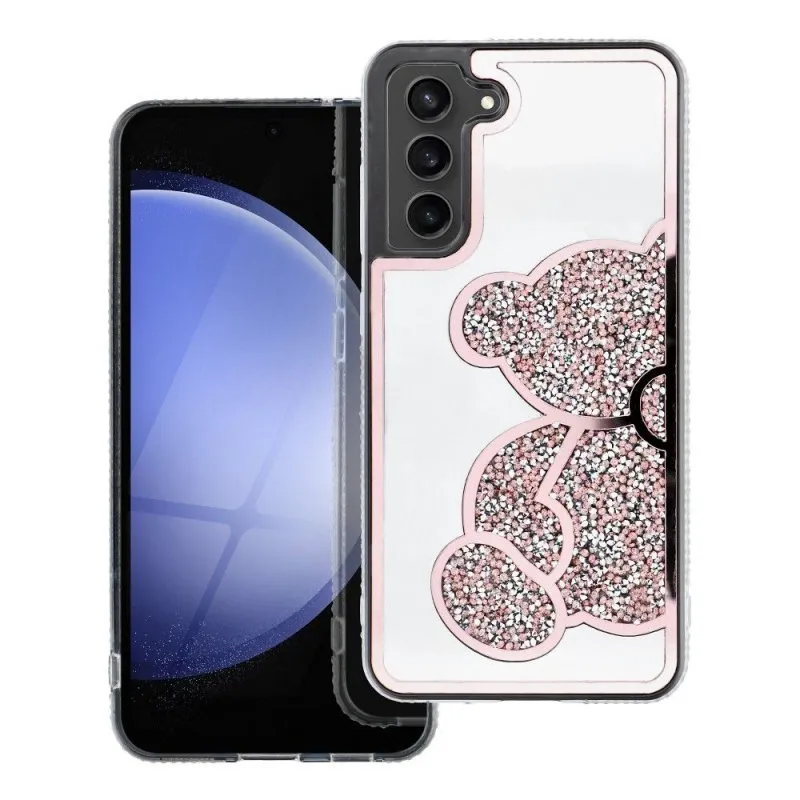 Futrola TEDDY BEAR za Samsung A57 5G roze