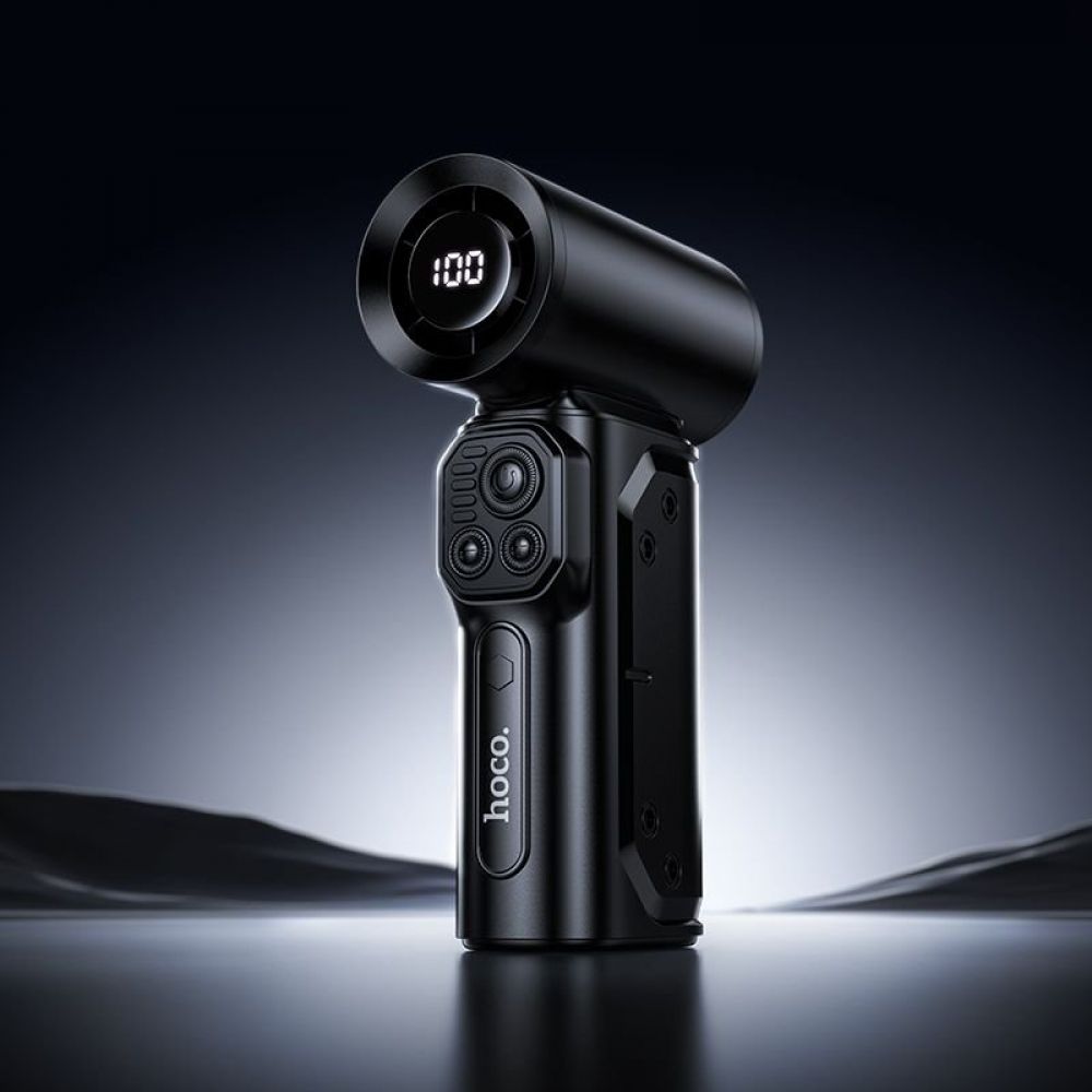 Prenosivi ventilator Hoco super brzi HX68 crni