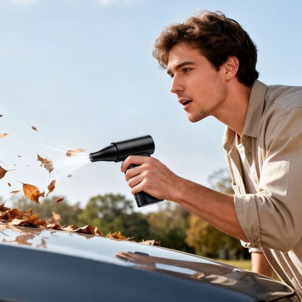 Prenosivi ventilator Hoco super brzi HX68 crni