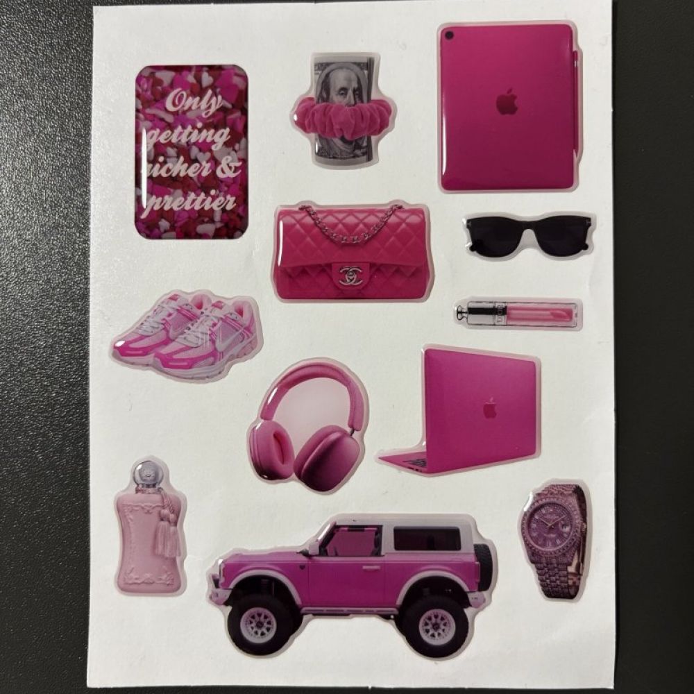 3D Stikeri Lux Trend No5