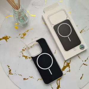 Futrola Orange Magsafe za Samsung Galaxy S26 Edge crna