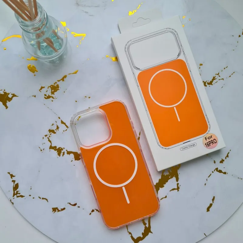 Futrola Orange Magsafe za iPhone 16 Pro narandzasta