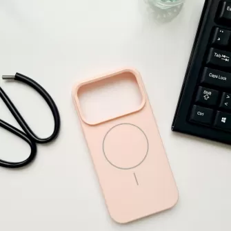 Silikonska Futrola SOFT X-Cell Magsafe za iPhone 17 Pro roze