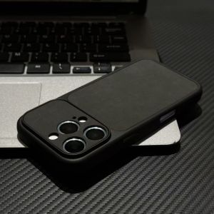 Futrola Leather Matt za iPhone 17 Pro crna