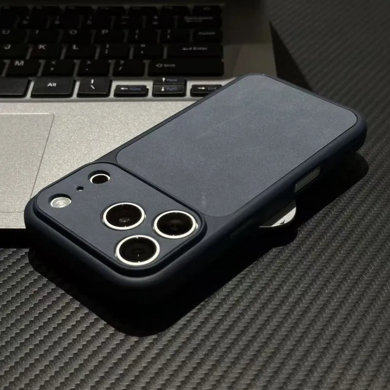 Futrola Leather Matt za iPhone 17 / iPhone 18 teget