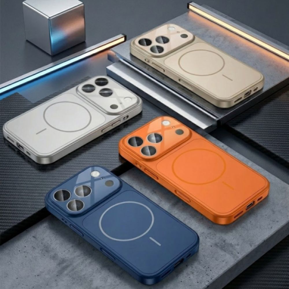 Futrola Titanium Magsafe za iPhone 17 Pro Max siva