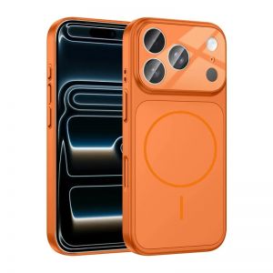 Futrola Titanium Magsafe za iPhone 17 narandzasta