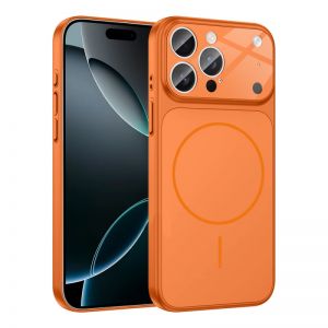 Futrola Titanium Magsafe za iPhone 17 Pro narandzasta