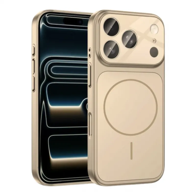 Futrola Titanium Magsafe za iPhone 17 Air zlatna