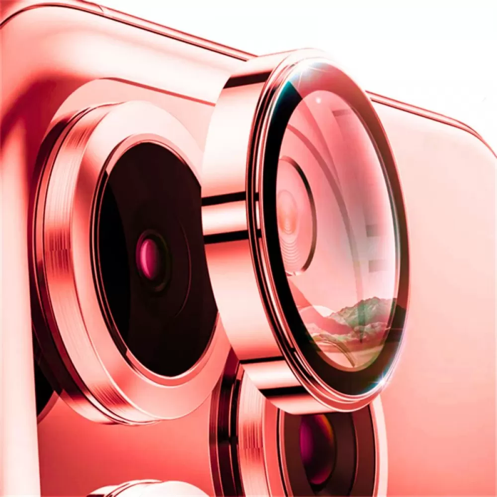 Zastita za kameru LENS FILM za iPhone 12 / 12 Mini crvena