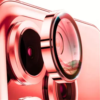 Zastita za kameru LENS FILM za iPhone 12 / 12 Mini crvena