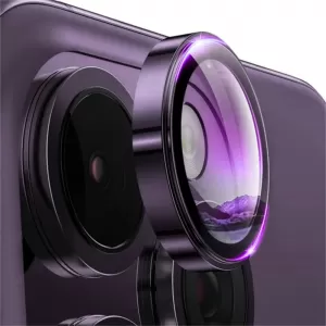 Zastita za kameru LENS FILM za iPhone 14 Pro / 14 Pro Max tamno ljubicasta