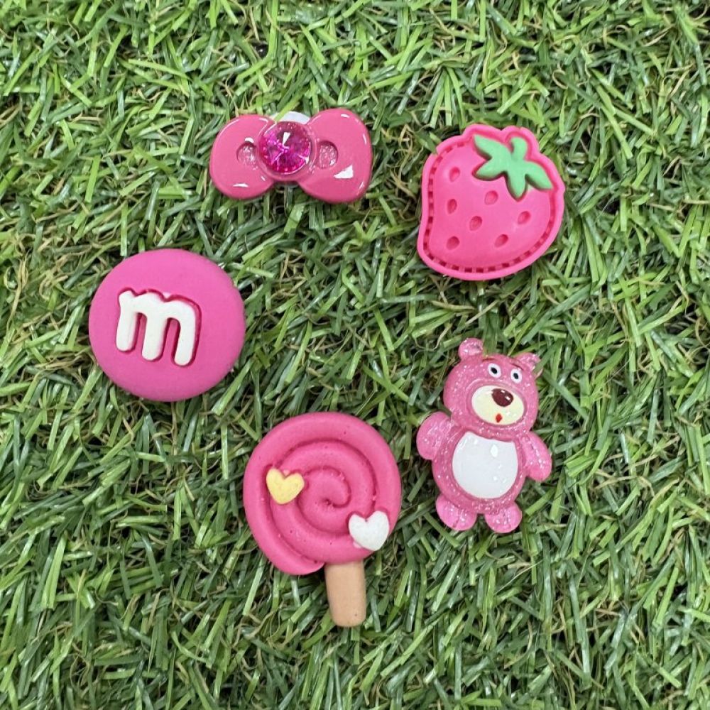 3D Stikeri za futrolu pink (5 komada)