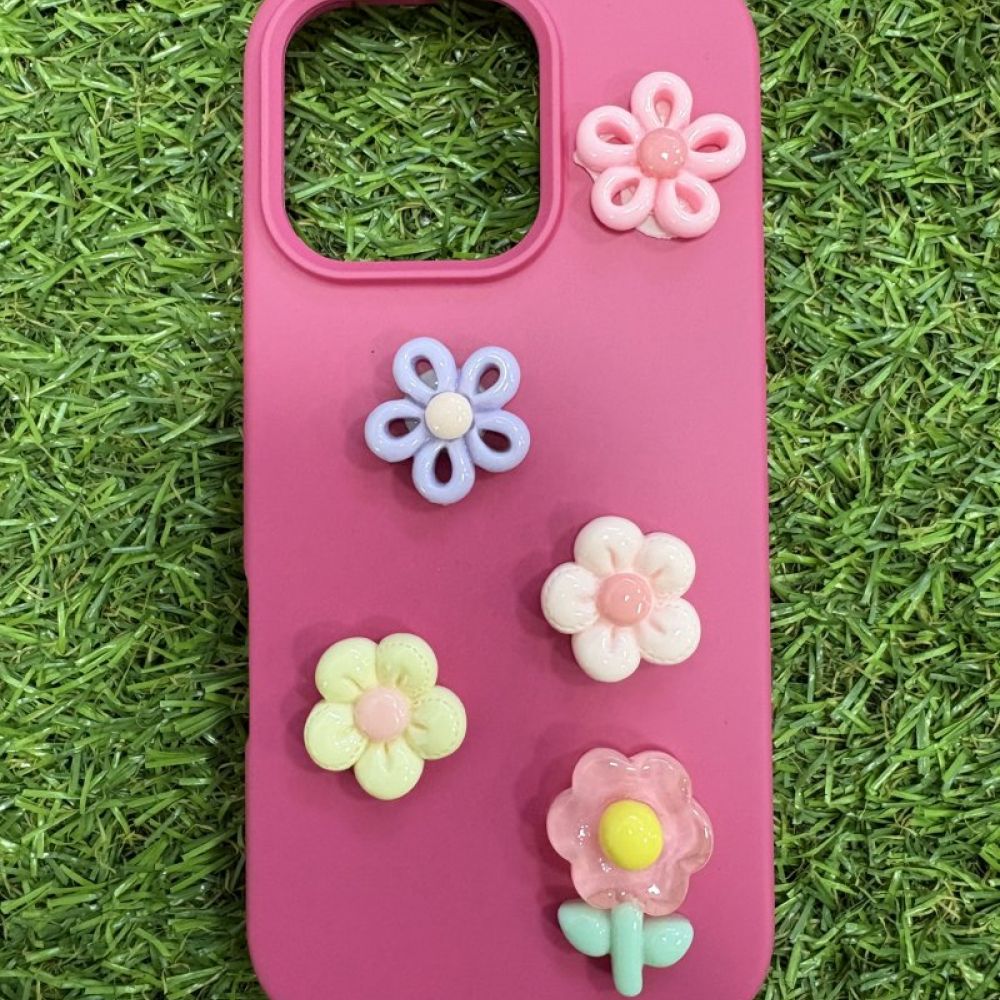 3D Stikeri za futrolu flower (5 komada)