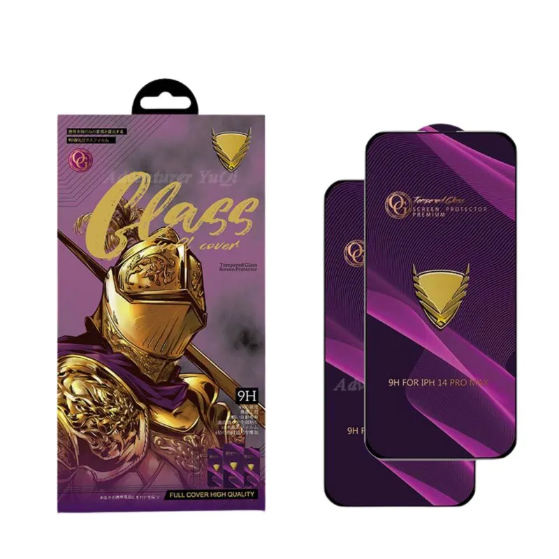 Zastitno staklo 5D Golden Armor OG Purple za Samsung Galaxy A35