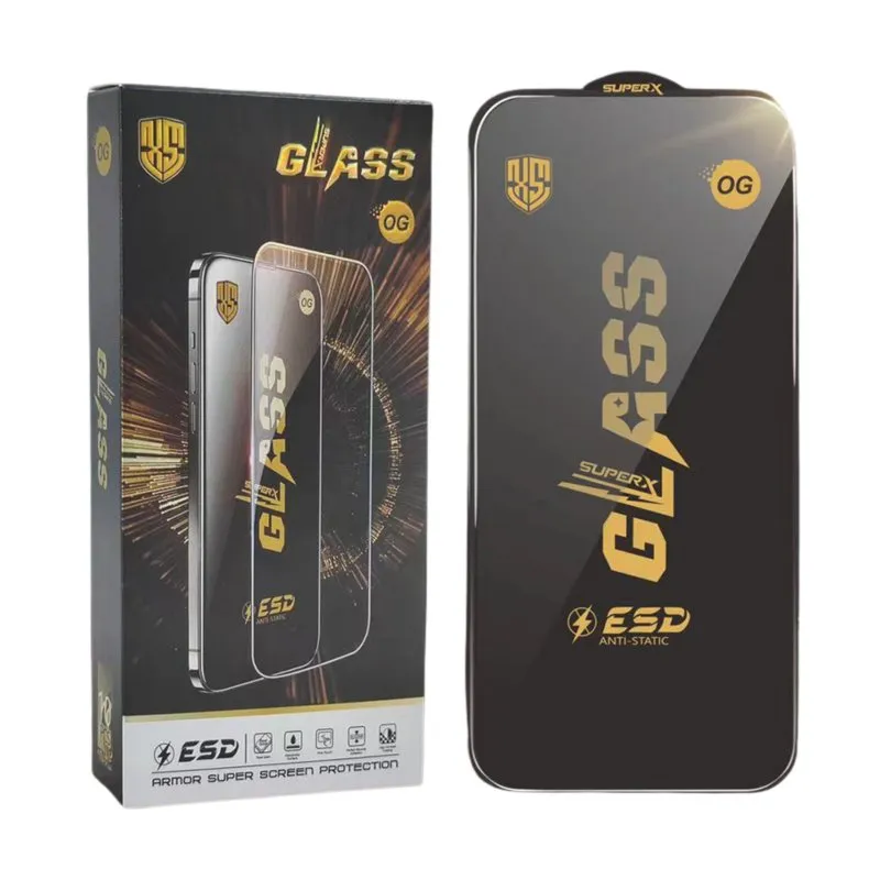 Zastitno staklo OG Armor Super Screen 10in1 za iPhone 15 Pro