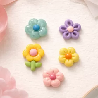 3D Stikeri za futrolu flower (5 komada)