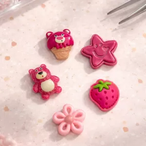 3D Stikeri za futrolu pink (5 komada)