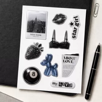 3D Stikeri Lux Trend No2